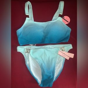 NWT- VS Swim 2 piece swimsuit. Teal Size: L/XL